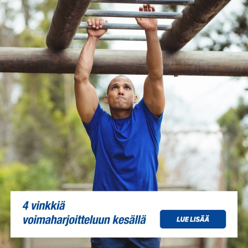 4 vinkki voimaharjoitteluun kesll